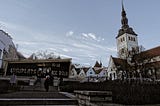 Inside a circle, Tallinn: Old town and Tatari