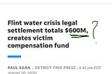 The $600M Flint Settlement Is Further Insult On Grievous Injury.