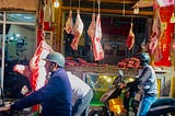 O motoqueiro da Medina