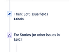 Jira Automation: Epic Label Manager