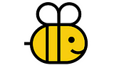 Image of a little yellow bee, borrowed from New York Times Spelling Bee game