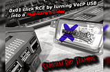 Red Teaming: 0x01 Click RCE via VoIP USB