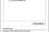 How to trust a CA only for a specific domain