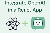 react and openAI article cover image