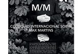 Colóquio Internacional Sobre Max Martins