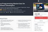5 Best Udemy Courses for Learning Software Development in 2019