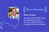 Micro-Interview With Barak Dunayer