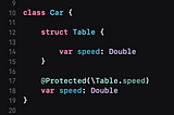 Bringing @Protected to Swift