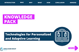 Introducing Knowledge Packs to Support Remote and Hybrid Learning in Low-Resource Environments