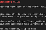 【React Native】build 的時候解決 Execution failed for task ‘:app:mergeLibDexDebug’. 的錯誤