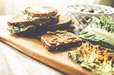 Maple Bacon Tempeh BLT Sandwiches