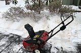 THE SNOWBLOWER IS DYING