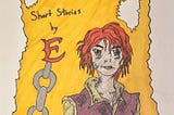 A drawing with the words The Social Justice Collection Short Stories by E