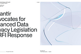 Palantir Advocates for Balanced Data Privacy Legislation in RFI Response