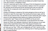 Dear Kurt, Please Stop Ranting about Your Pro-Rape Nonsense and Read My Awesome Pitch!
