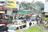 Kemacetan Akibat Aktivitas Ekonomi di Pasar Koto Baru