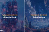 The Strategic Choice: ‘Fully Autonomous’ vs‘Human in the loop’ organisations