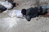 Dying for flour