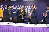 GD Goenka University Signs MoU with Essex University