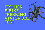 Fischer E-Bike Trekking VIATOR 8.0i Test