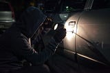 I had a ‘Bone to Pick’ with 4 Car Thieves