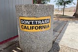 Littering in California