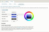 Integrating the color module into your Drupal 8 Theme