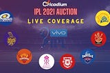 IPL 2021 Auction Live Updates