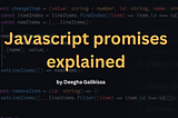 Javascript Promises explained