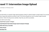 Uploading and Resizing Images in Laravel 11 with Intervention Image: A Step-by-Step Example