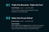 Cratos June 2025 Events !