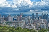 Panorama sur Montréal 