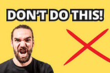 The Common Mistake Made By Most Content Creators…