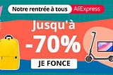 11ème anniversaire AliExpress : les articles rando indispensables