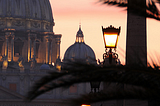 Evening lights in the eternal city, Rome / Italy