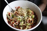 Raw Pasta Marinara