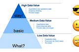 The Thing I Wish I Knew about High Data Value