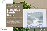 Catch A Star Fine Art presents the Slate Blue Beach Decor, a captivating and enchanting collection…