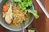 I tried Khao Soi at multiple food joints in Chiang Mai..