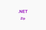 Guide how to Saving Files in an Archive Using C# .Net