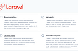 Create a Laravel application using a low-code approach