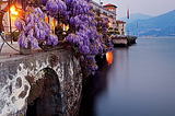 Wisteria, Lake Como, Italy