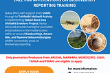 Tanzania’s journalists to benefit from biodiversity reporting training