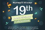 Hurray, It’s Workforce Group’s 19th anniversary!!!