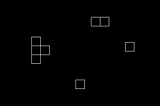 Image with squares like tetris