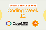 Coding week 12: GSoC 2022 with OpenMRS