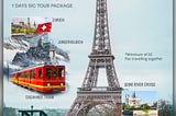 Swiss and Paris Holiday — Europe DMC | Worldwide DMC — Switzerland & France Tour Packages