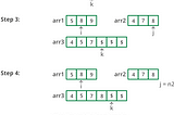 Merge Two Sorted Arrays in Python