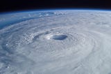 Hurricane Isabel as seen from the International Space Station.