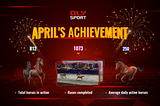 Oly Sport: April’s achievement